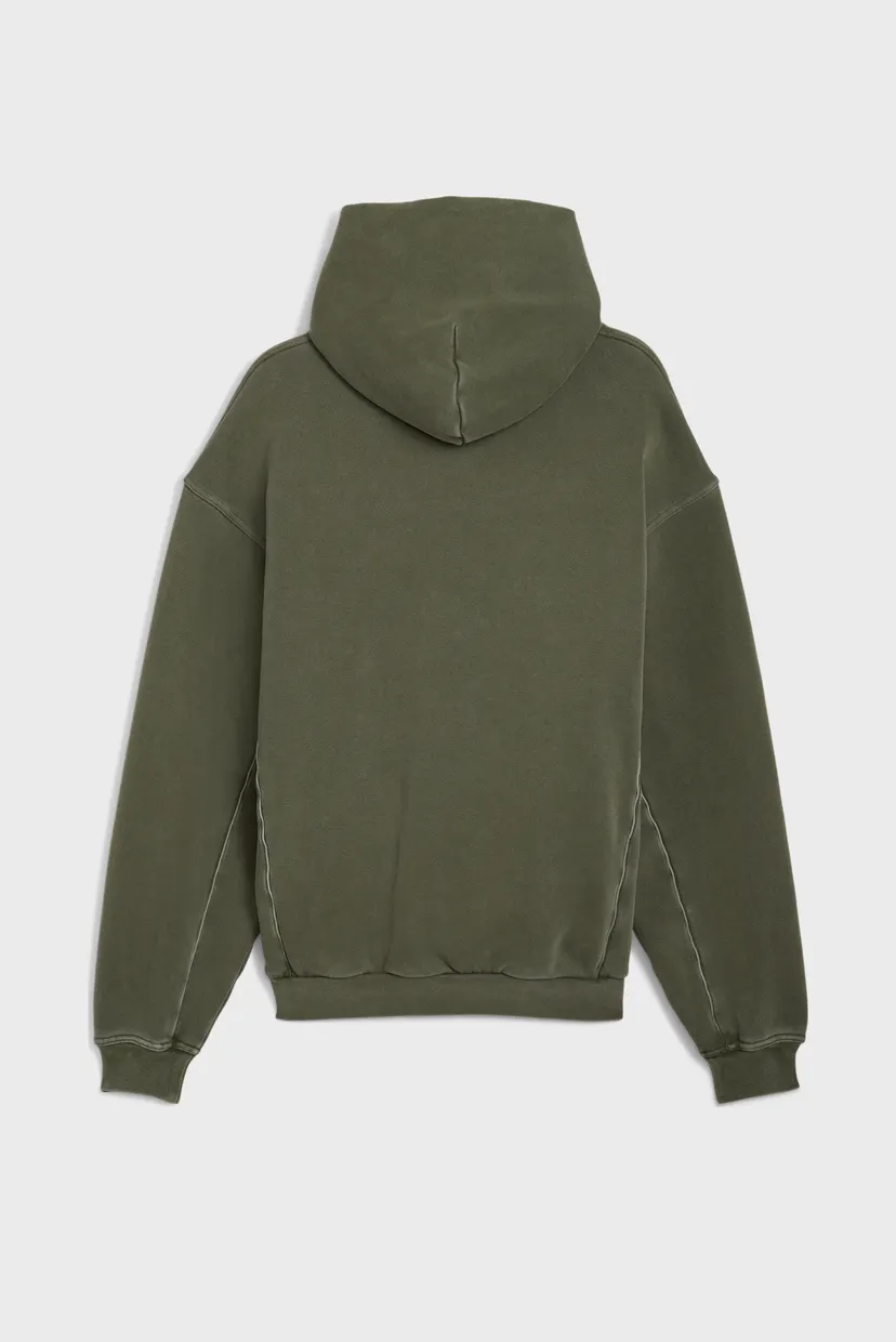 Мужское оливковое худи PUMA x REPRESENT Hoodie Men 7