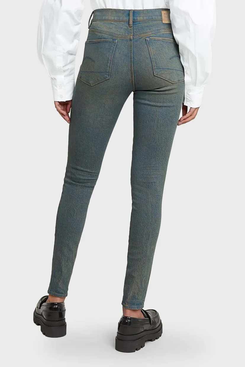 Жіночі сині джинси 3301 Skinny Wmn 3