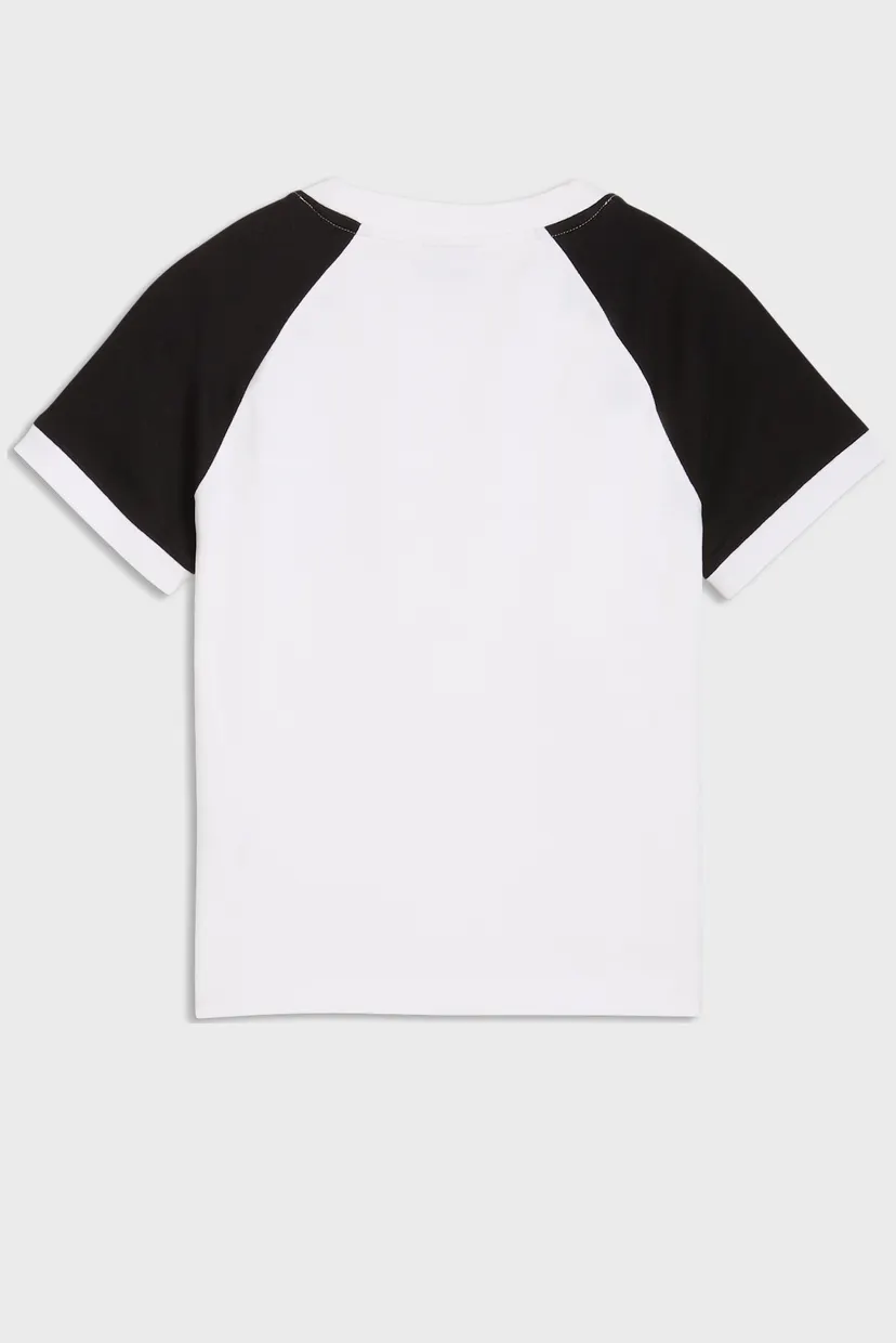 Женская белая футболка FUTURE.PUMA.ARCHIVE Slim Ringer Tee Women 5