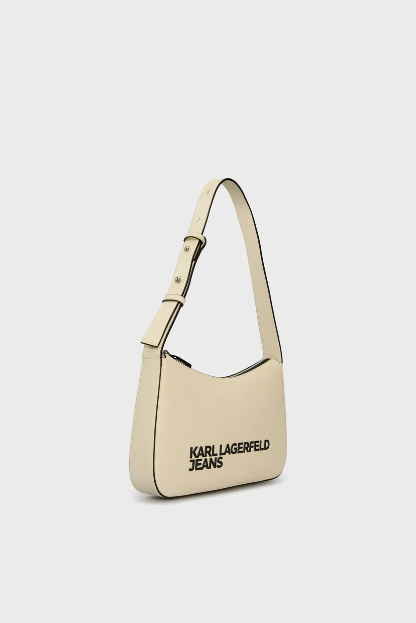 Жіноча біла сумка essential logo shoulderbag 3