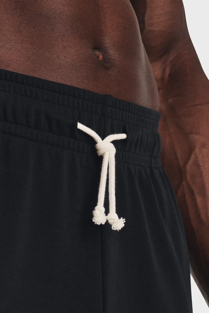 Мужские черные спортивные брюки UA Rival Terry Jogger 4