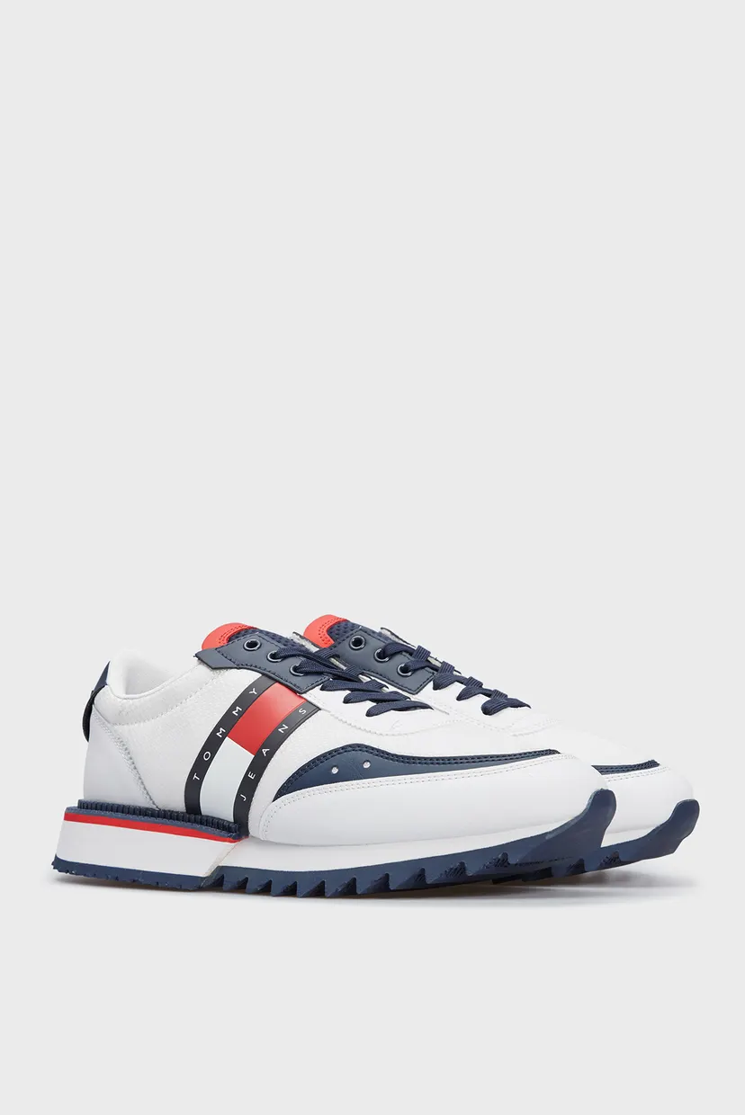 Мужские белые кроссовки TOMMY JEANS TRECK CLEATED 3