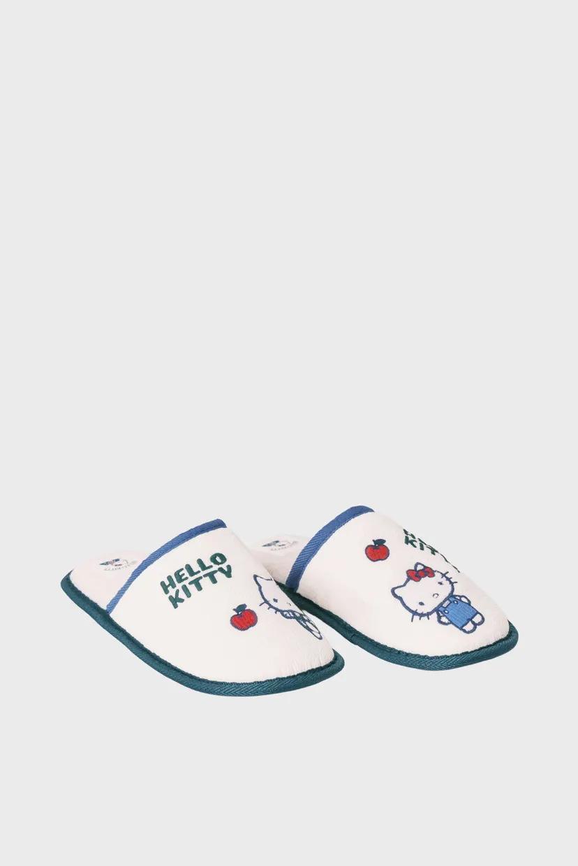 Жіночі білі капці Hello Kitty 3