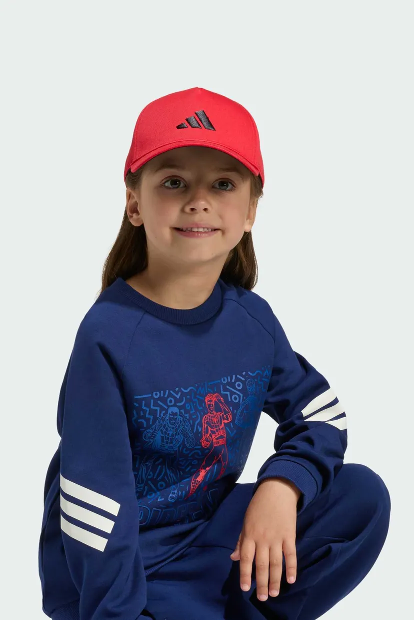 Дитячий синій комплект одягу (світшот, штани) ADIDAS MARVEL SPIDER-MAN 6