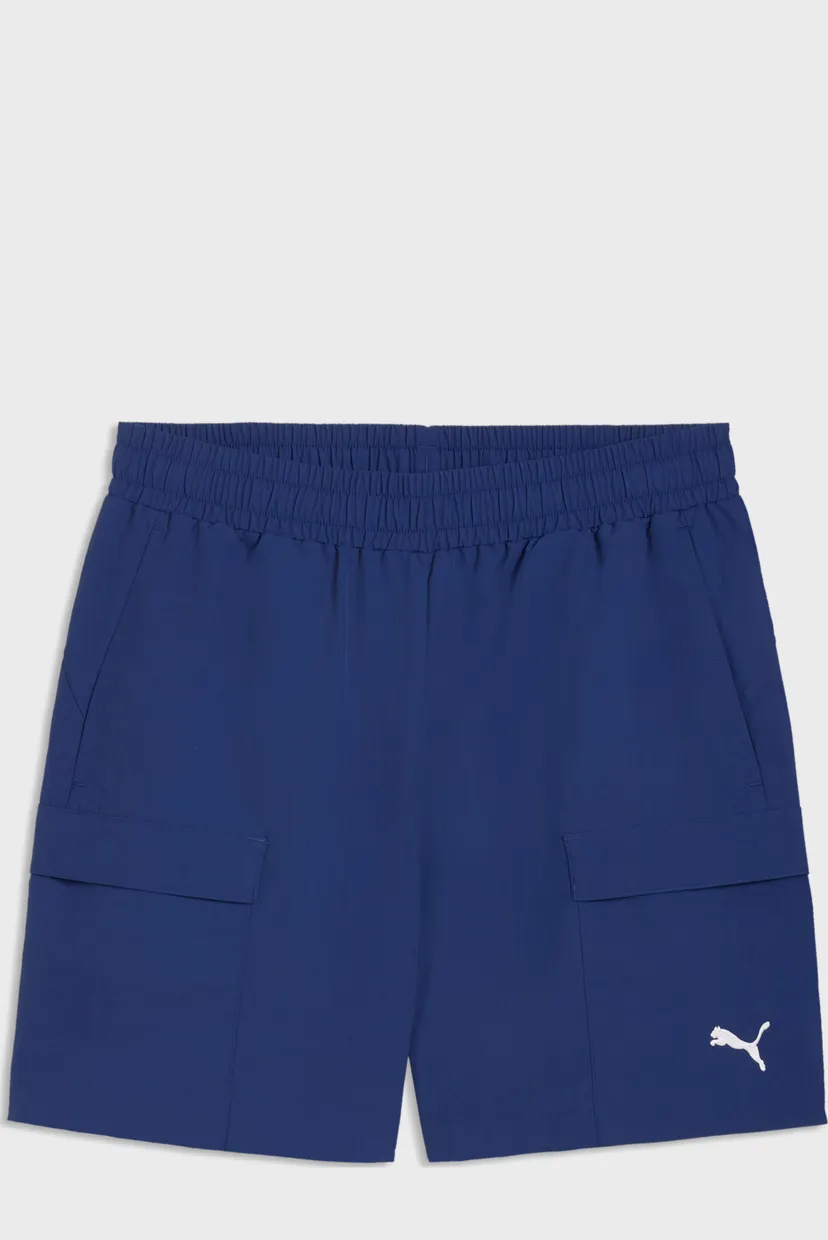 Чоловічі сині шорти WARDROBE ESS Relaxed Cargo Shorts 6