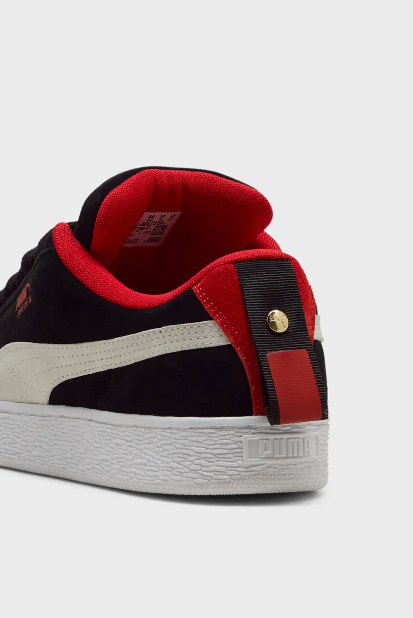 Чорні замшеві снікерси Scuderia Ferrari Suede XL Sneakers Unisex 6