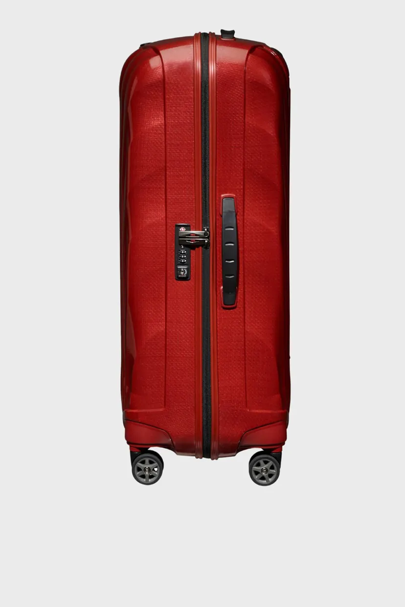 Червона валіза 75 см C-LITE RED 4