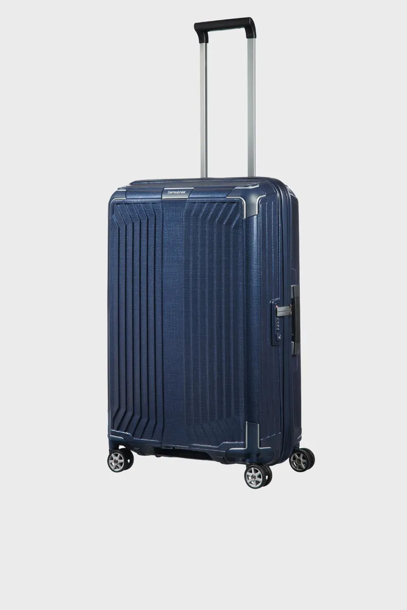 Синий чемодан 69 см LITE-BOX DEEP BLUE 4