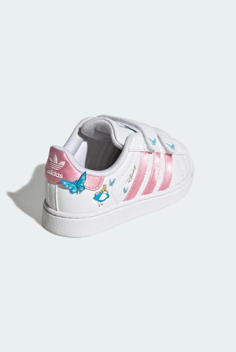 Детские белые сникерсы ADIDAS DISNEY SUPERSTAR II 5