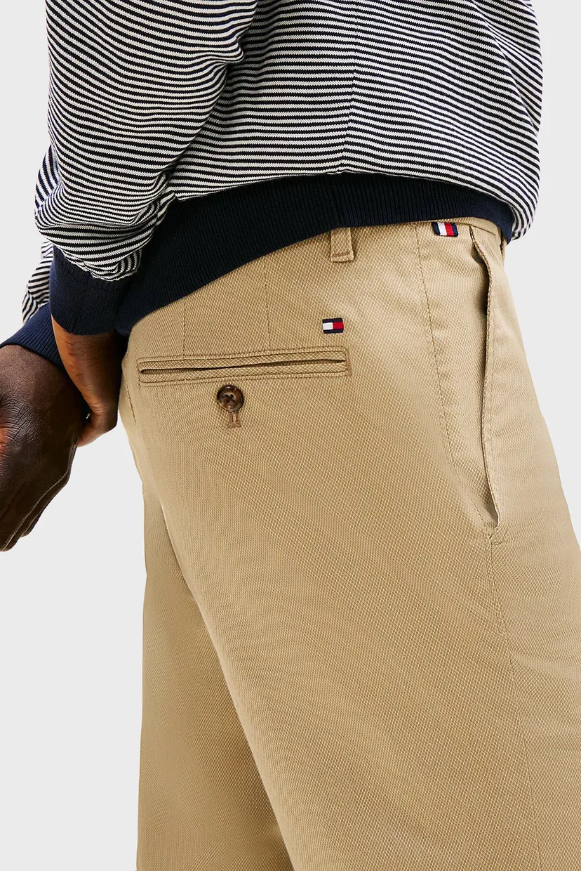 Чоловічі бежеві чіноси DENTON PRINTED STRUCTURE CHINO 4