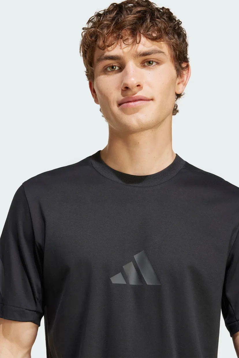 Чоловіча чорна футболка adidas Z.N.E. 6