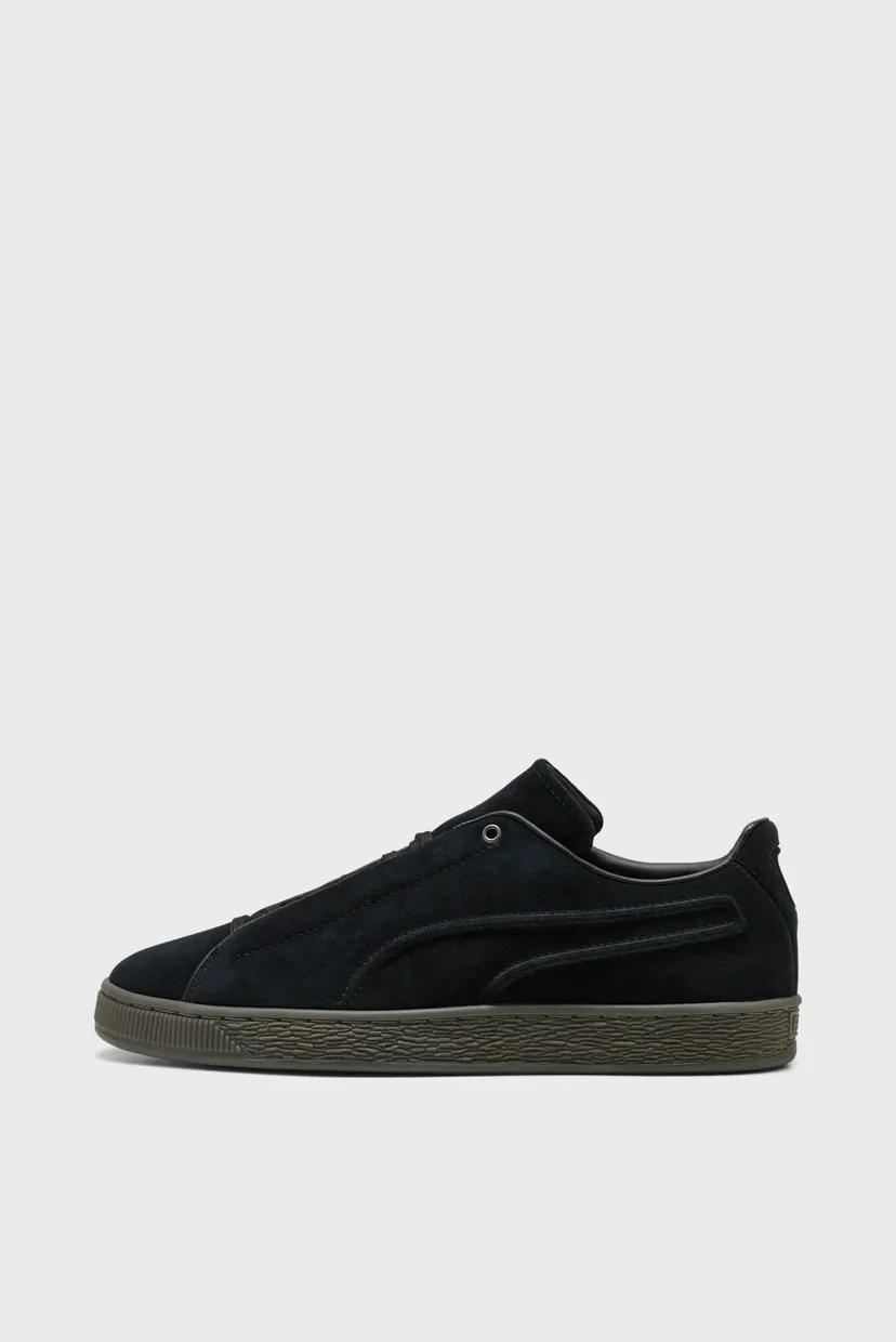 Чорні шкіряні снікерси Suede Modern Sneakers Unisex 4