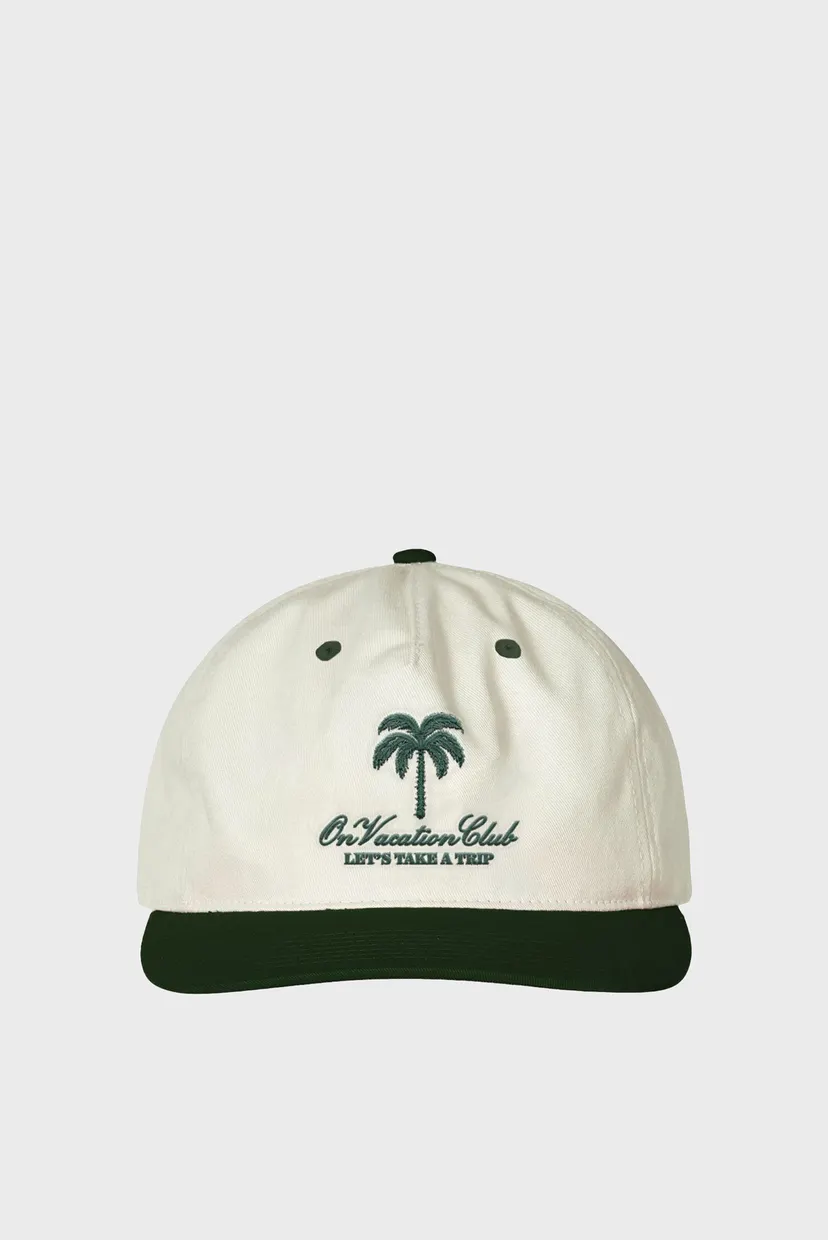 Біла кепка Retro Resort 4