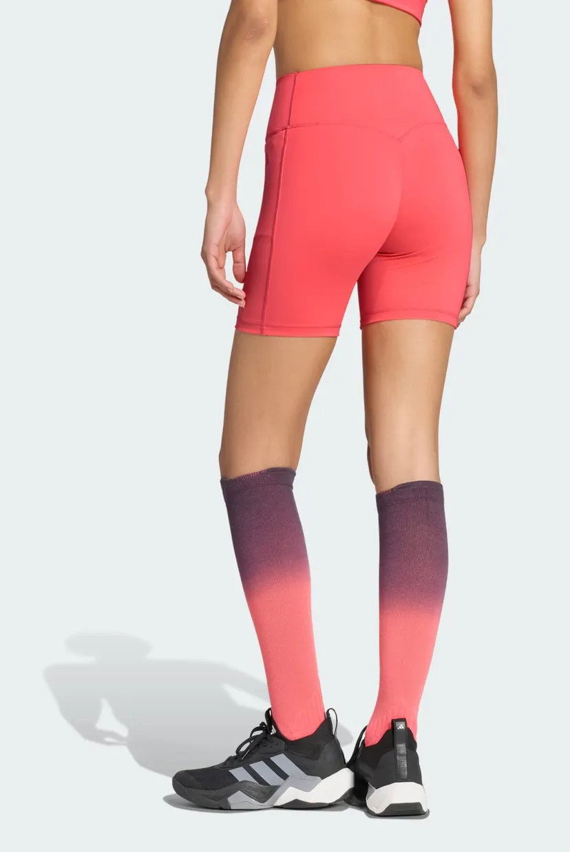 Жіночі коралові велосипедки Optimé Short 3