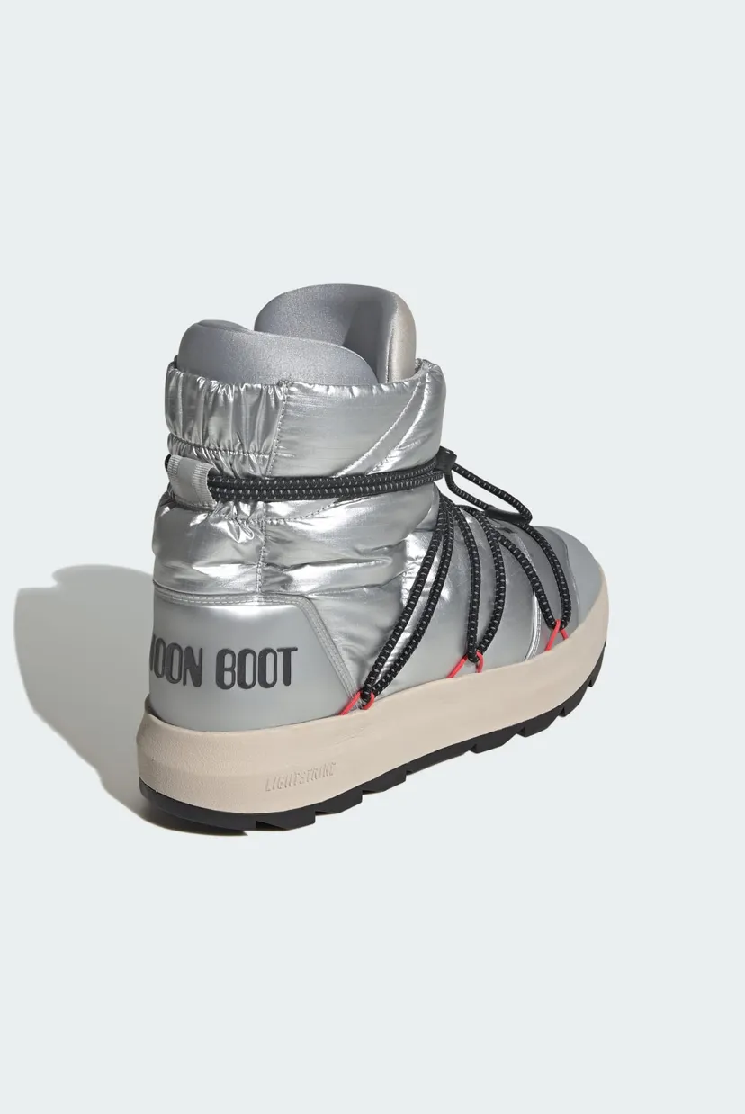 Сріблясті місяцеходи adidas x MOON BOOT ACE MID 5
