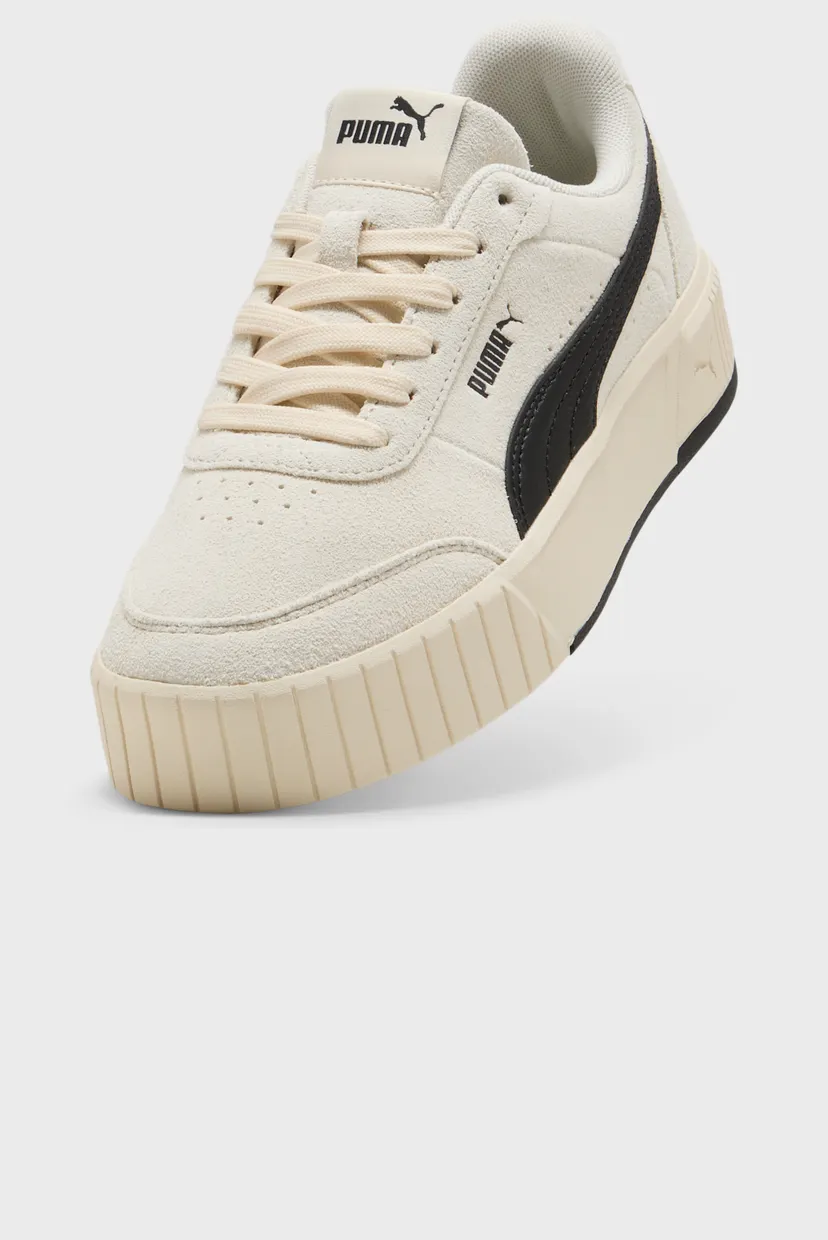Жіночі бежеві замшеві снікерси Carina Mia Suede Sneakers Women 5