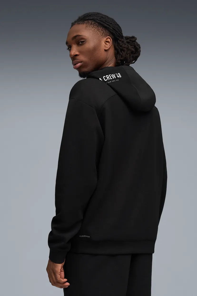 Чоловіче чорне худі CLOUDSPUN Hoodie Men 3