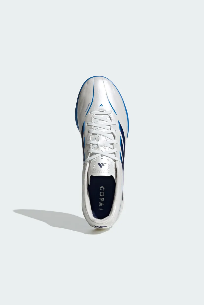 Серебристые сороконожки Copa Pure IV League Turf Football 6