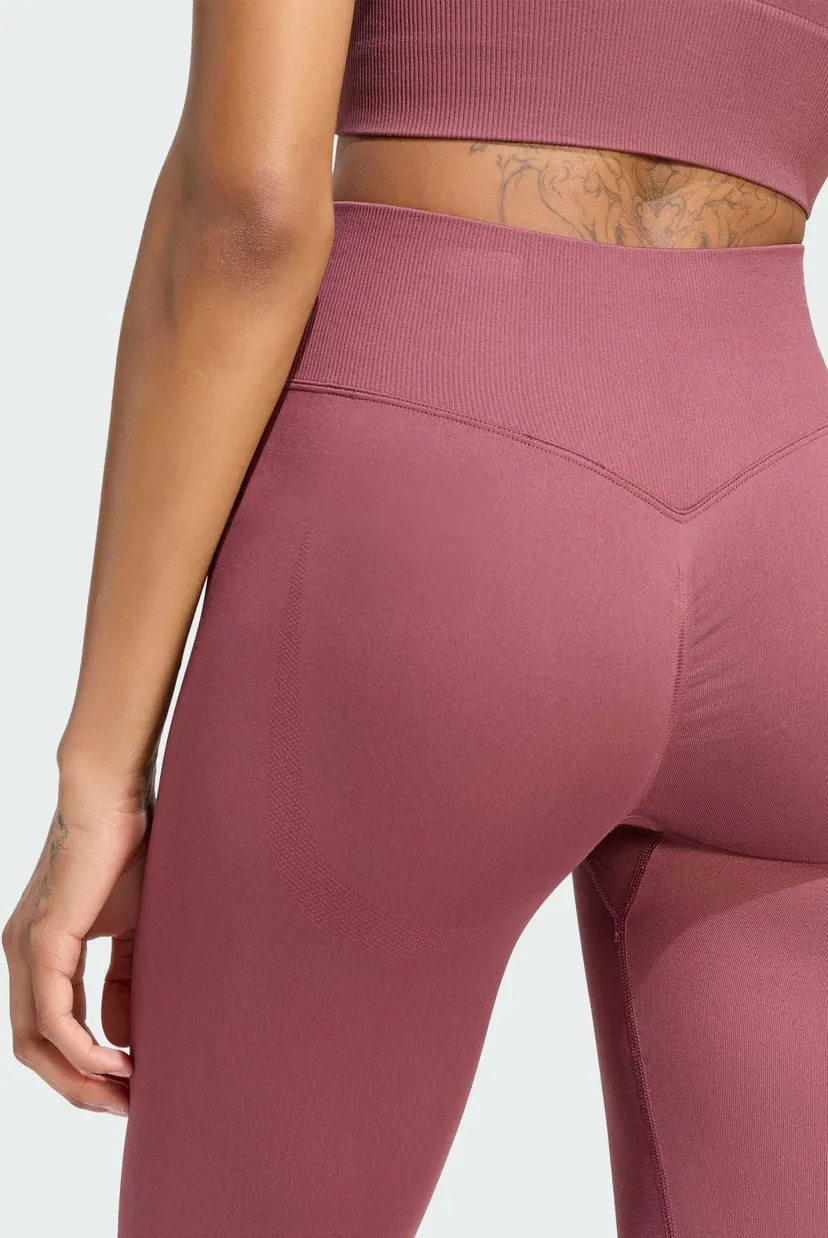 Жіночі малинові тайтси ESSENTIALS SEAMLESS 4