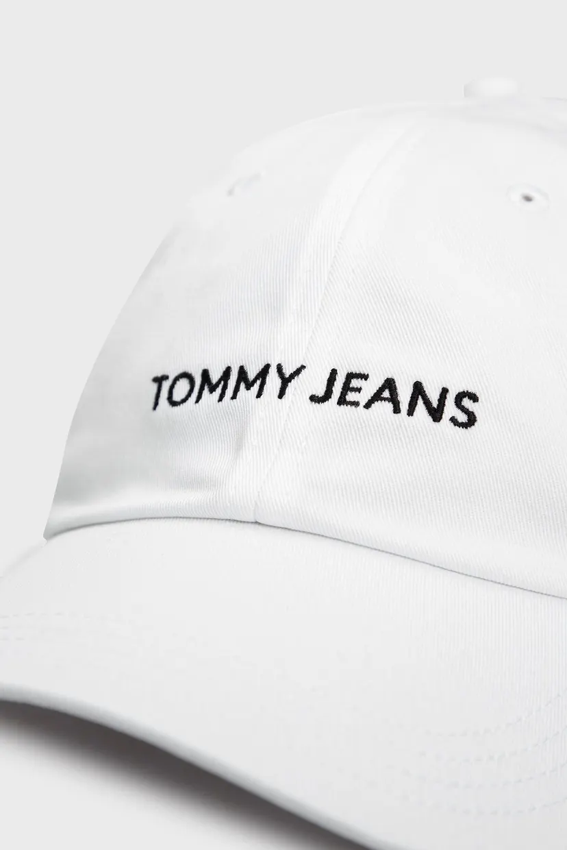 Чоловіча біла кепка TJM LINEAR LOGO CAP 4
