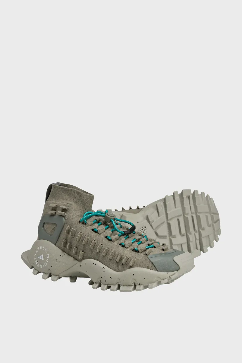 Оливкові кросівки adidas by Stella McCartney Seeulater 2 4