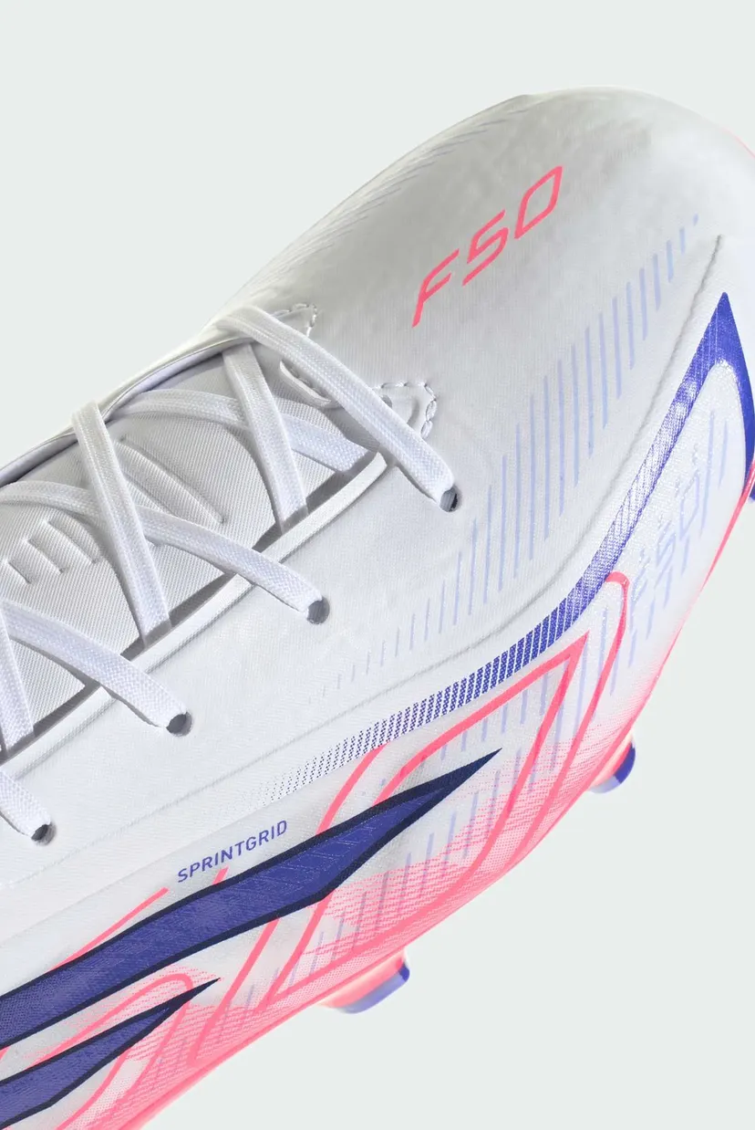 Белые бутсы F50 HYPERFAST LEAGUE Firm Ground Football 9