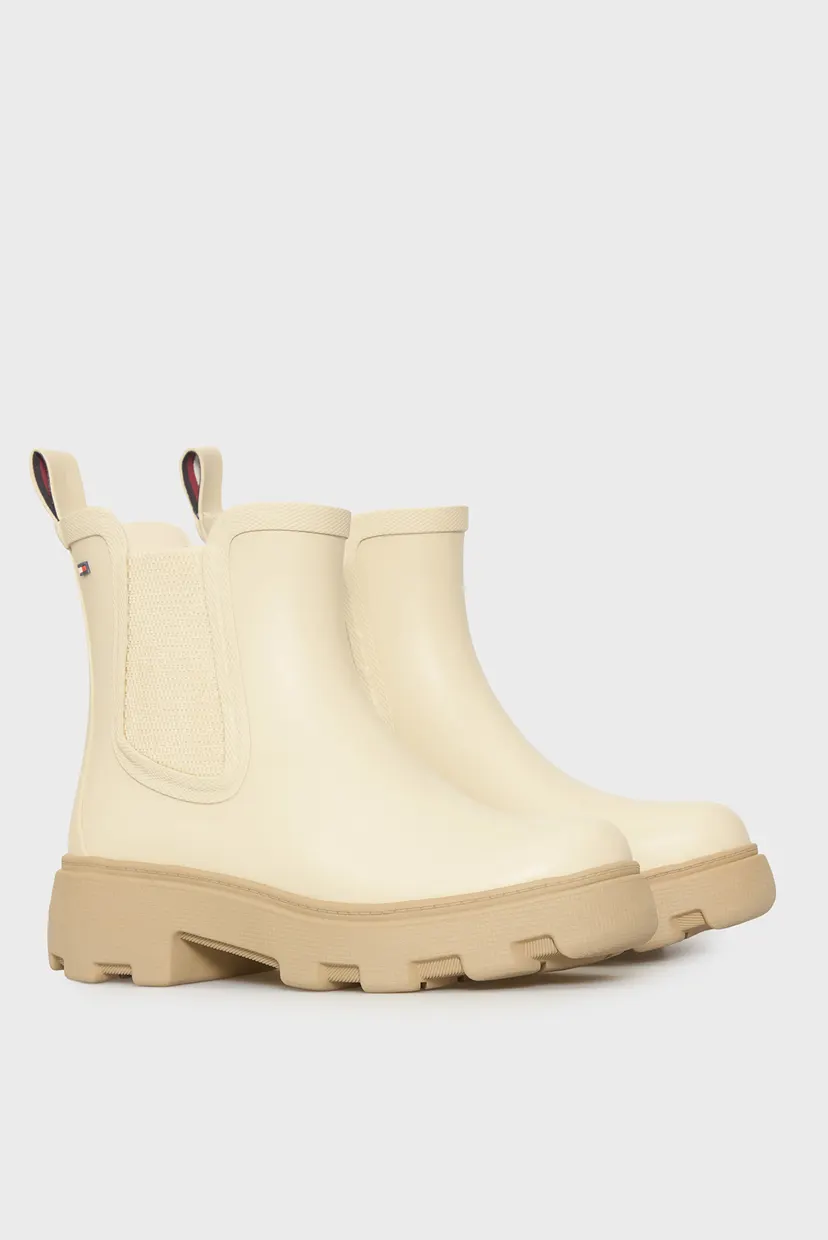 Жіночі білі челсі FLAG CLEATED RAINBOOT 3