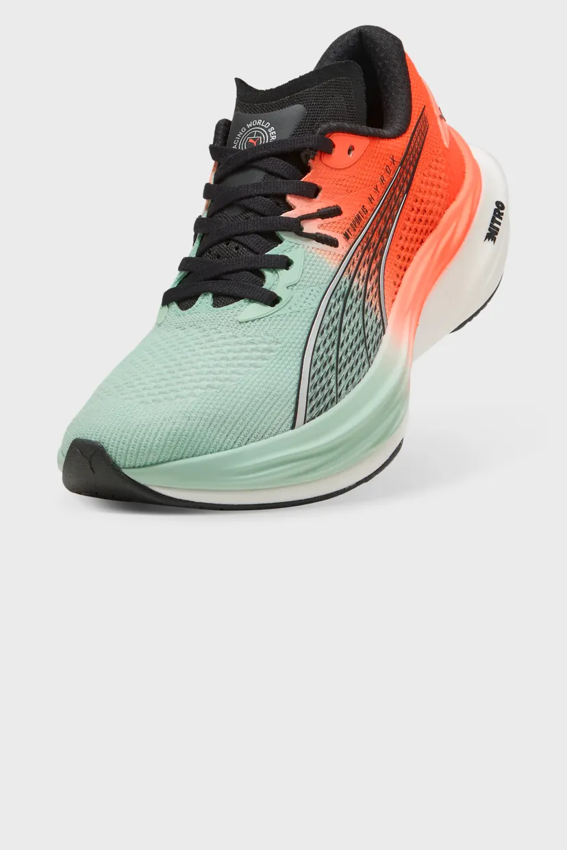 Жіночі зелені кросівки PUMA x HYROX Deviate NITRO™ 3 Running Shoes Women 5