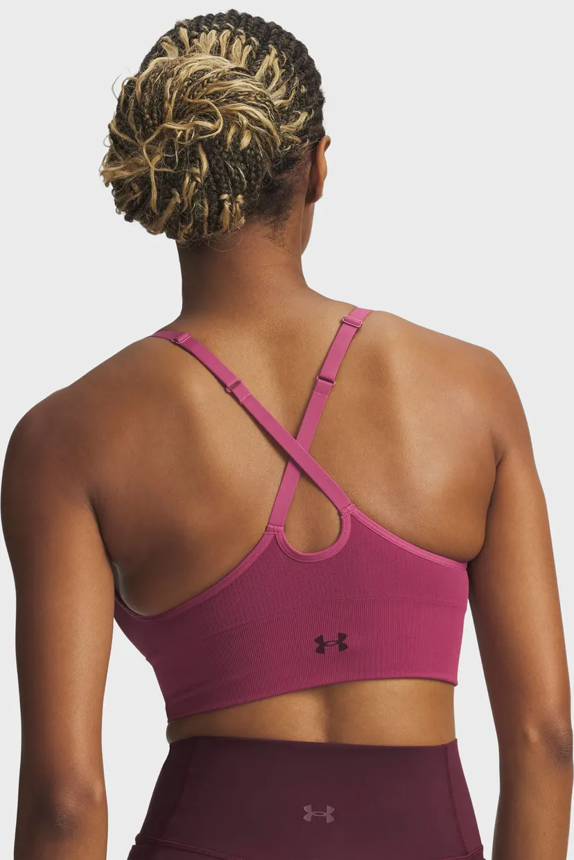 Женский розовый топ Vanish Seamless Low Bra 4