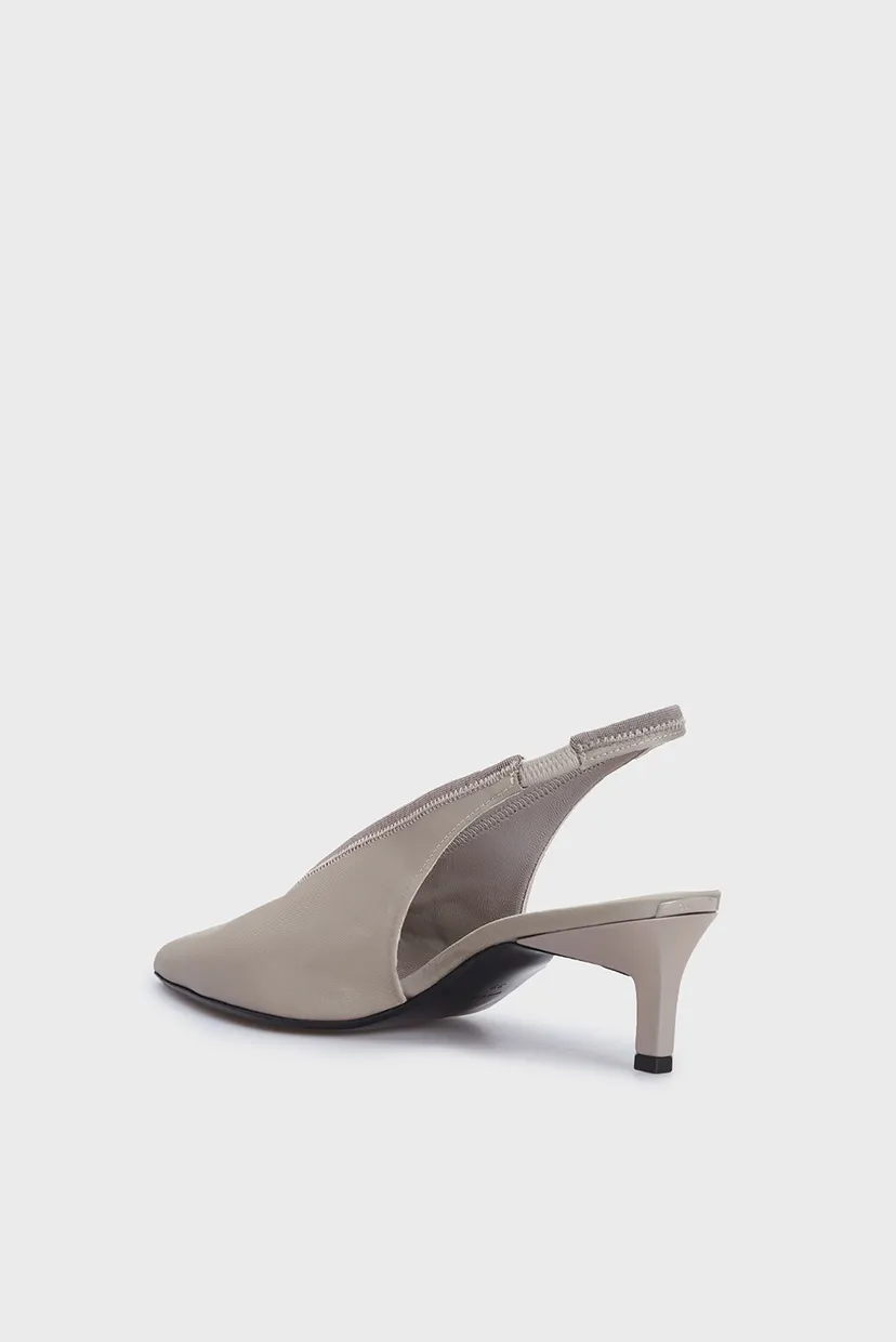 Женские серые слингбэки GEO STIL SLINGBACK PUMP 50HH NYL 5