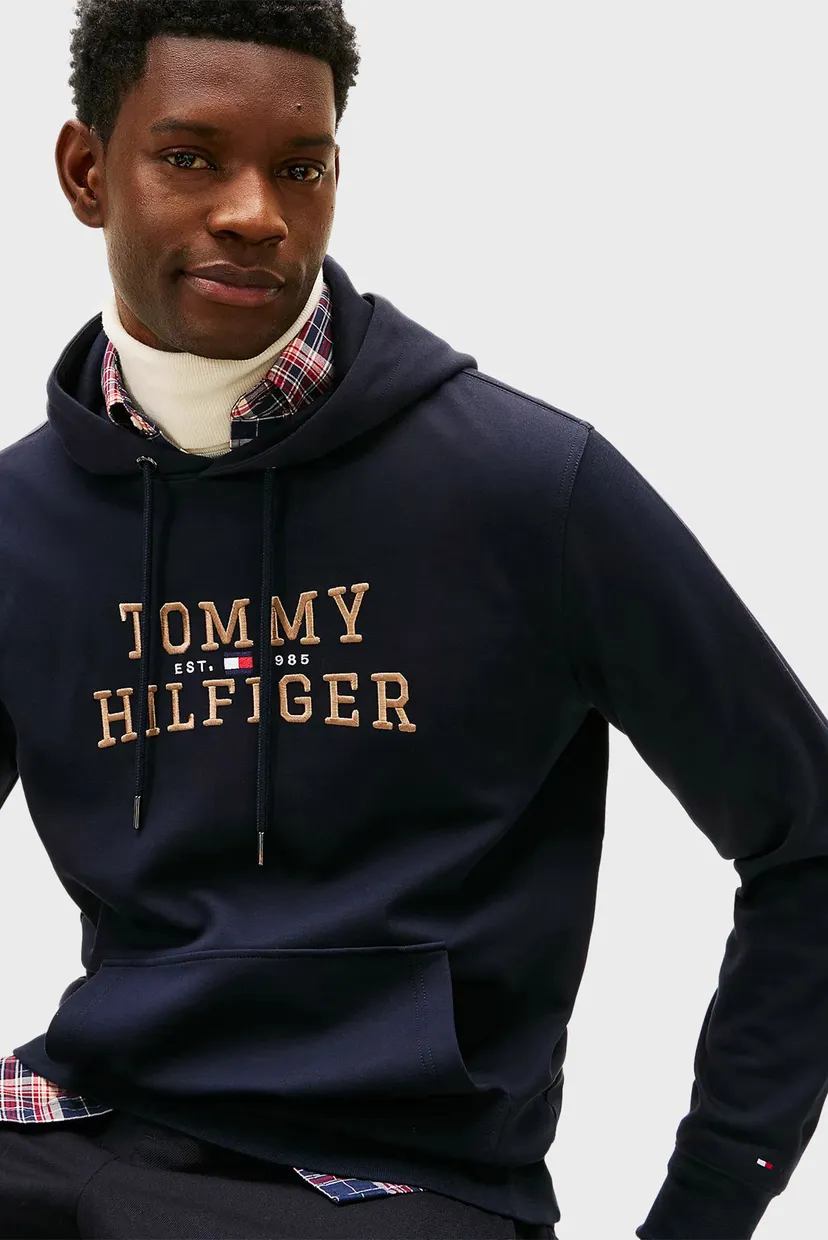 Чоловіче темно-синє худі ICON INTECHNO HOODY 4
