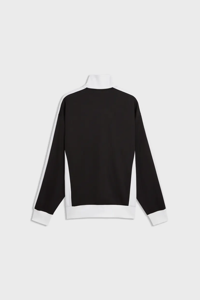 Чоловіча чорна спортивна кофта T7 Relaxed Retro Track Jacket Men 6