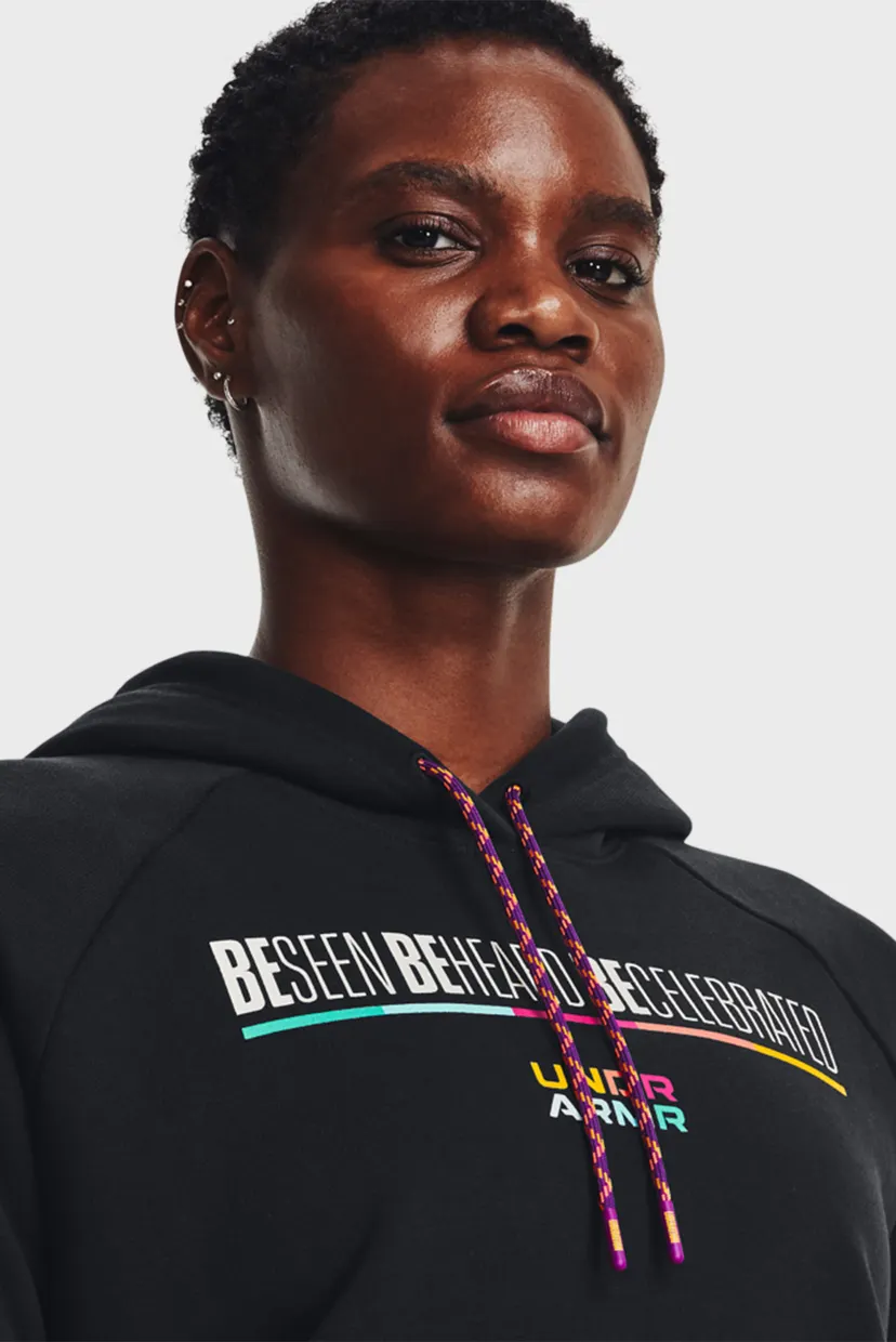 Жіноче чорне худі BHM Heavy Terry Hoodie 4