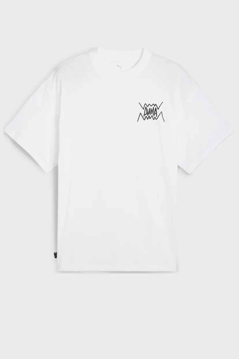 Чоловіча біла футболка Jaws Core Basketball Tee Men 4