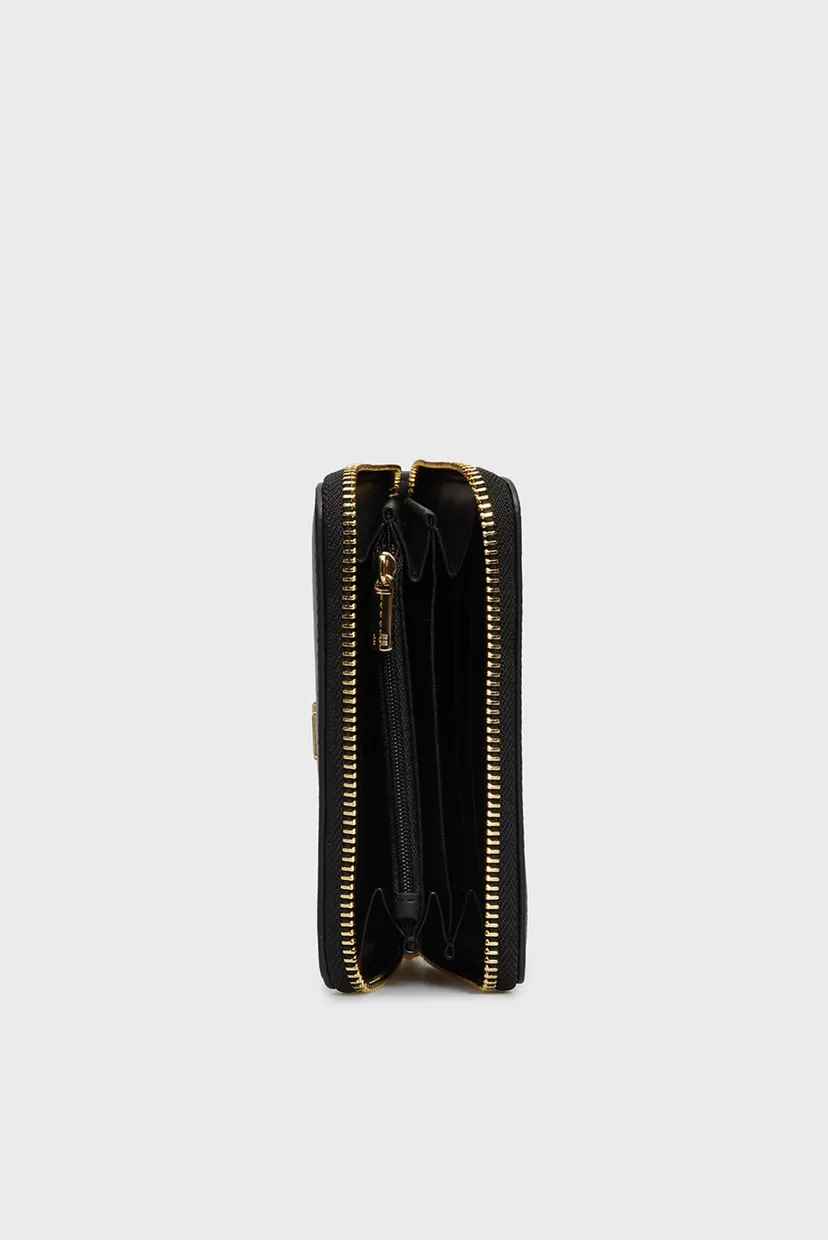 Жіночий чорний гаманець TH CHIC MED FLAP CORP 4