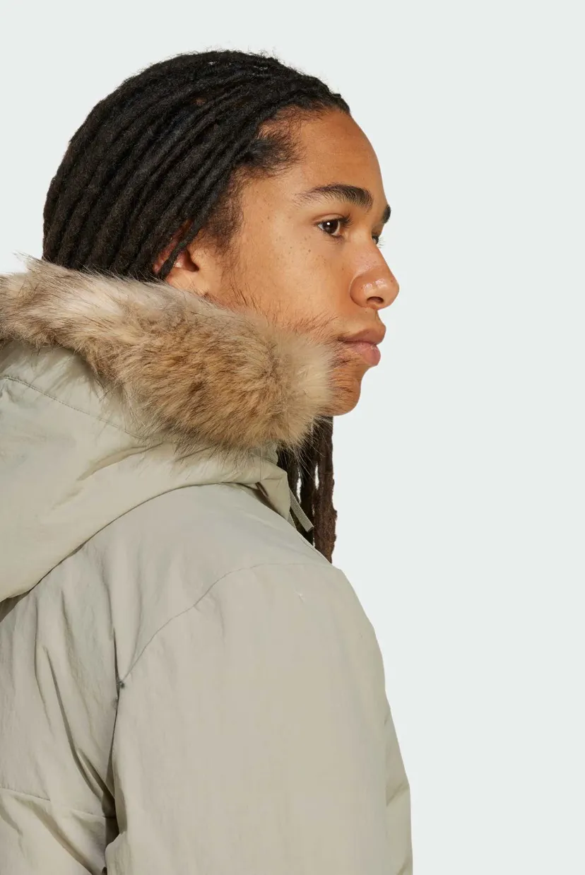 Мужская бежевая парка Paveric Climawarm Fur 4