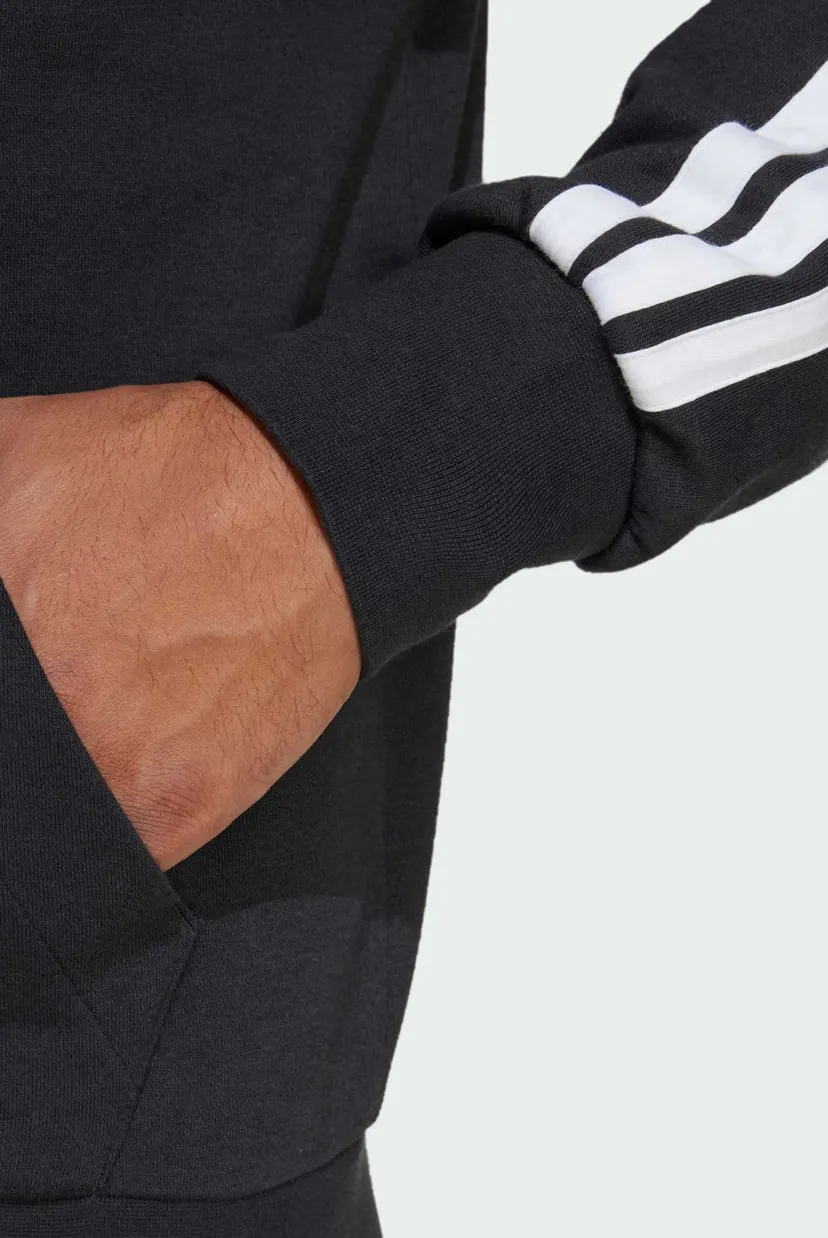 Чоловіче чорне худі
Essentials 3-Stripes French Terry 5