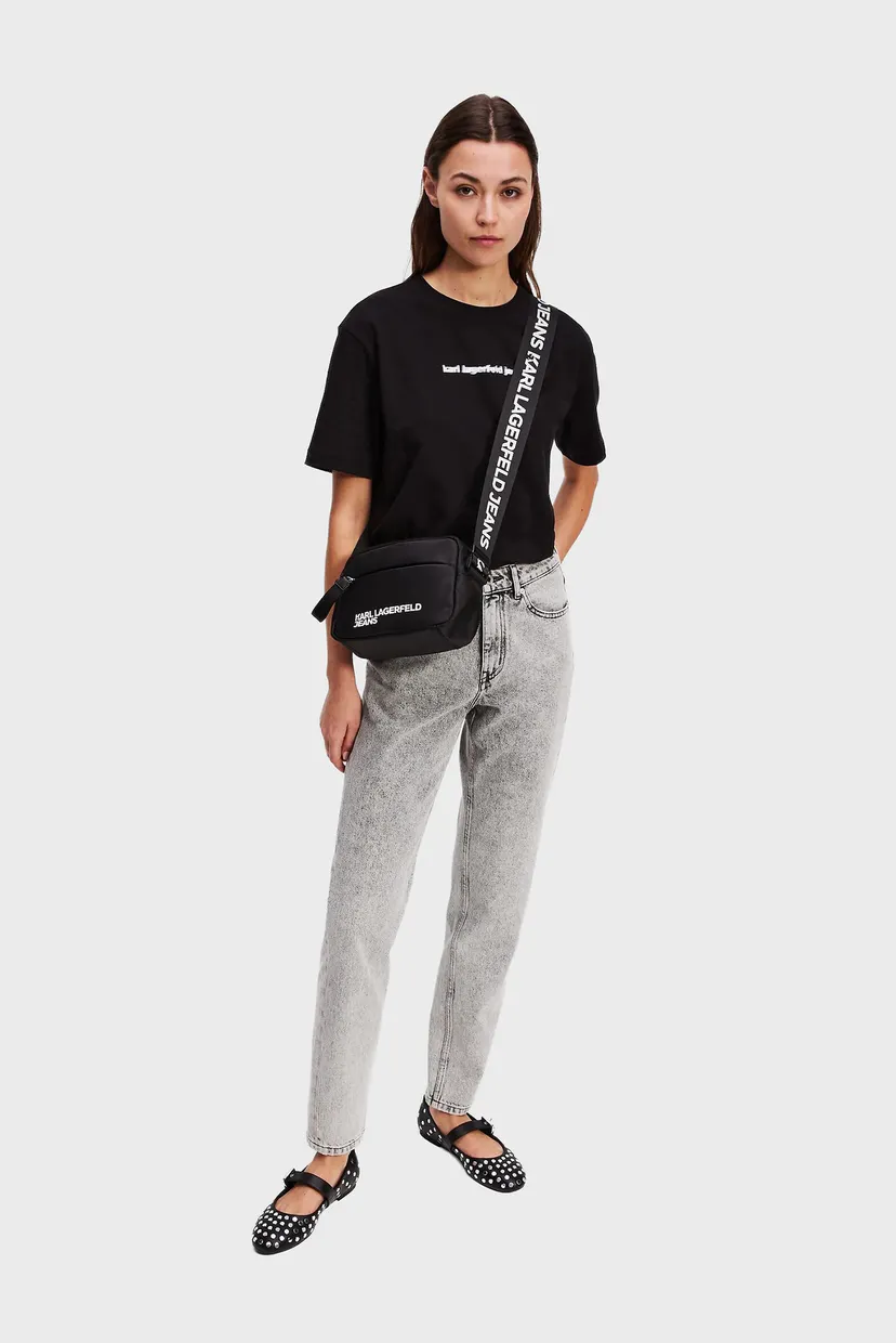 Женские светло-серые джинсы mom Karl Lagerfeld Jeans A3W10067 — MD