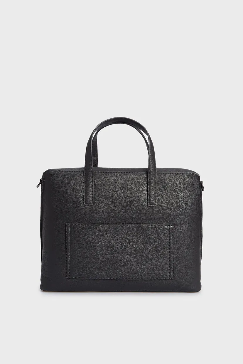 Мужская черная сумка для ноутбука CK DIAGONAL LAPTOP BAG 4