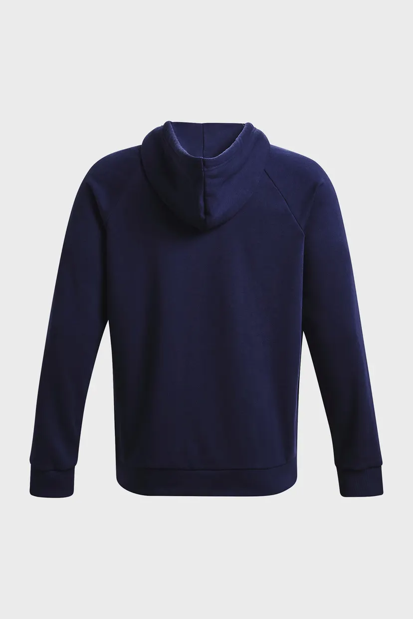 Мужское темно-синее худи UA Rival Fleece Logo HD 6