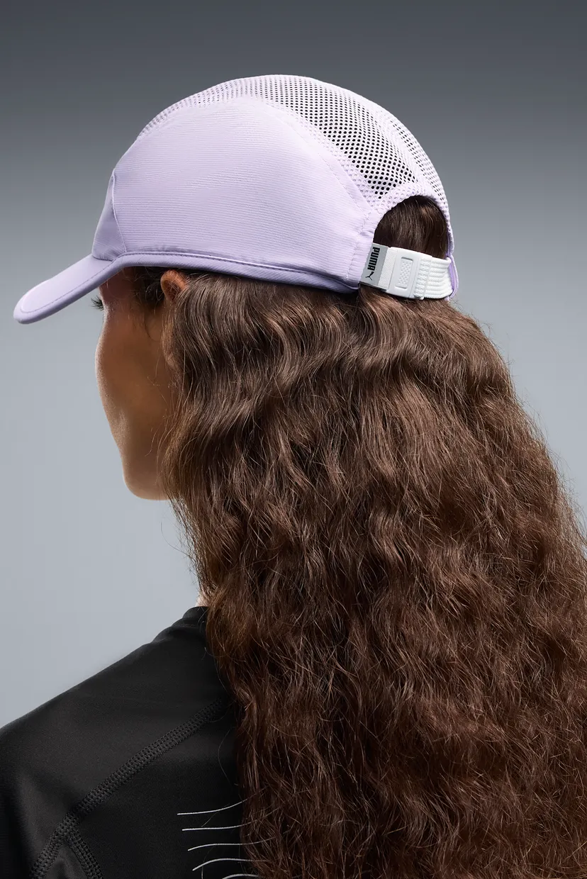 Сиреневая кепка 5 Panel Visor Cap Unisex 4