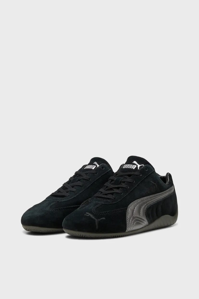 Чорні замшеві кросівки Speedcat Lux Sneakers Unisex 3