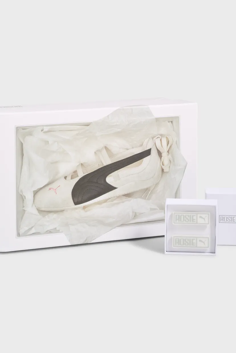 Женские белые балетки PUMA x ROSÉ Speedcat Ballet Shoes Women 8