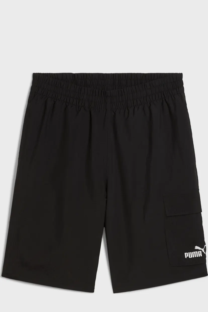 Чоловічі чорні шорти Essentials No.1 Logo Woven Cargo 9
