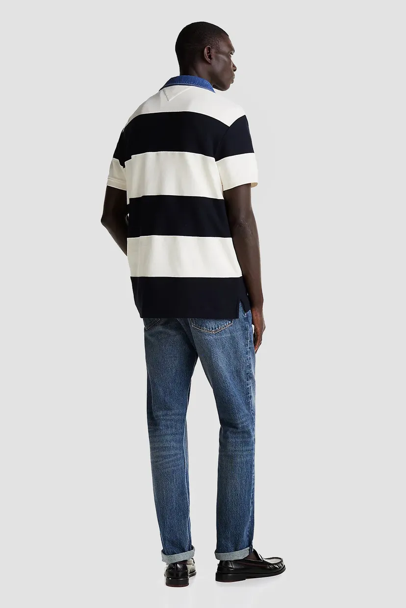 Мужское поло в полоску RUGBY STRIPE RELAXED POLO 3