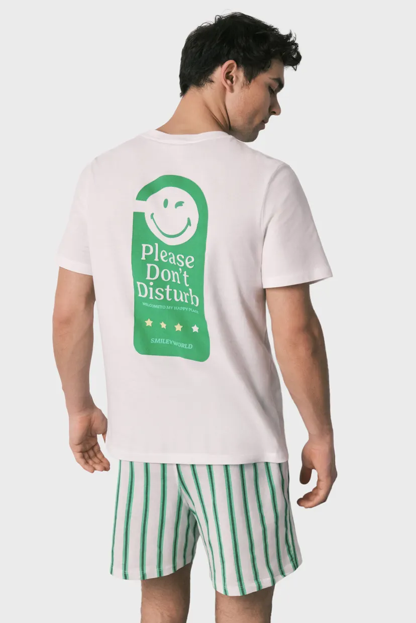 Мужская пижама (футболка, шорты) SmileyWorld® 3