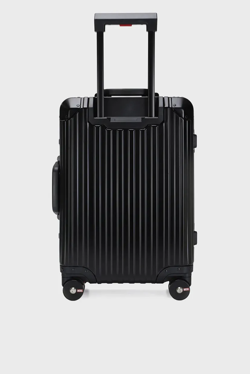 Черный чемодан ALUMINUM TROLLEY 3