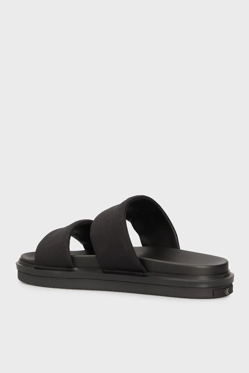 Мужские черные слайдеры FLAT MOLDED 4