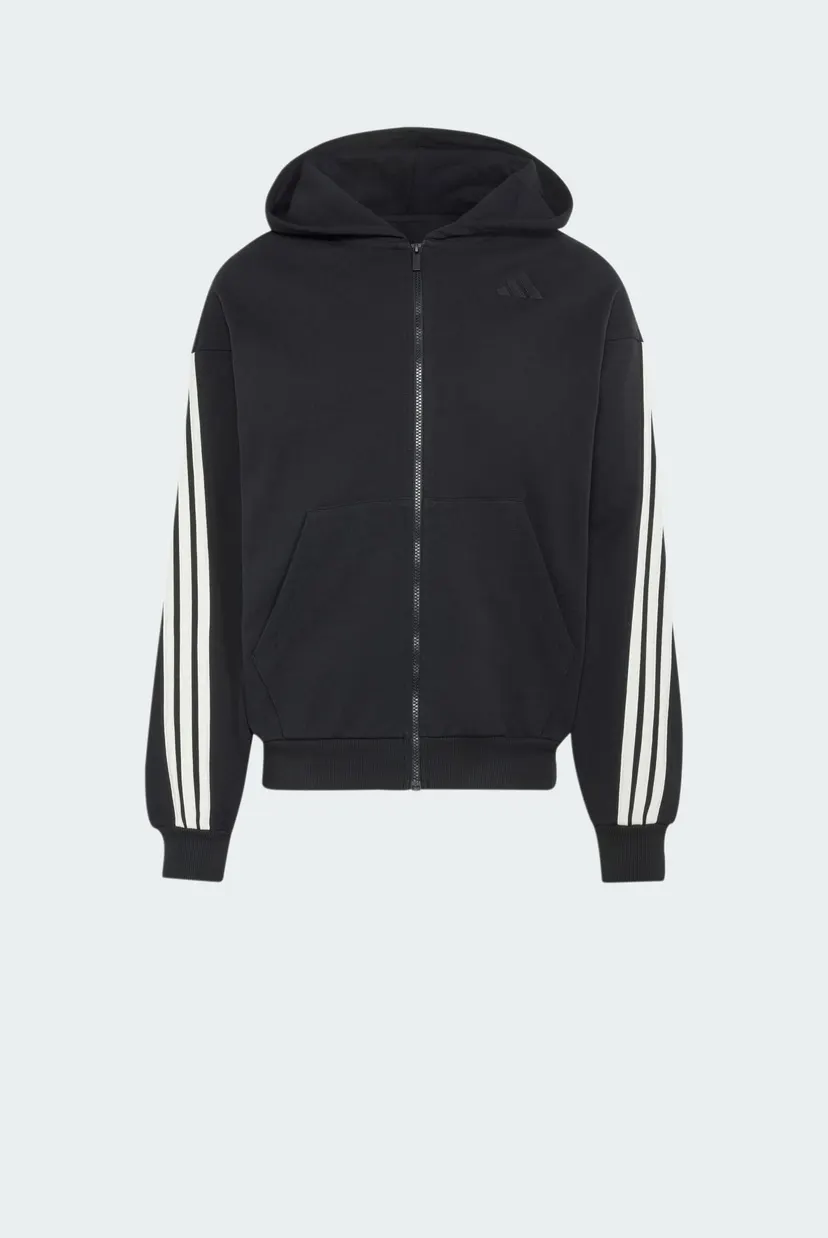 Чоловіче чорне худі ADIDAS KIT 3-STRIPES FULL-ZIP 6
