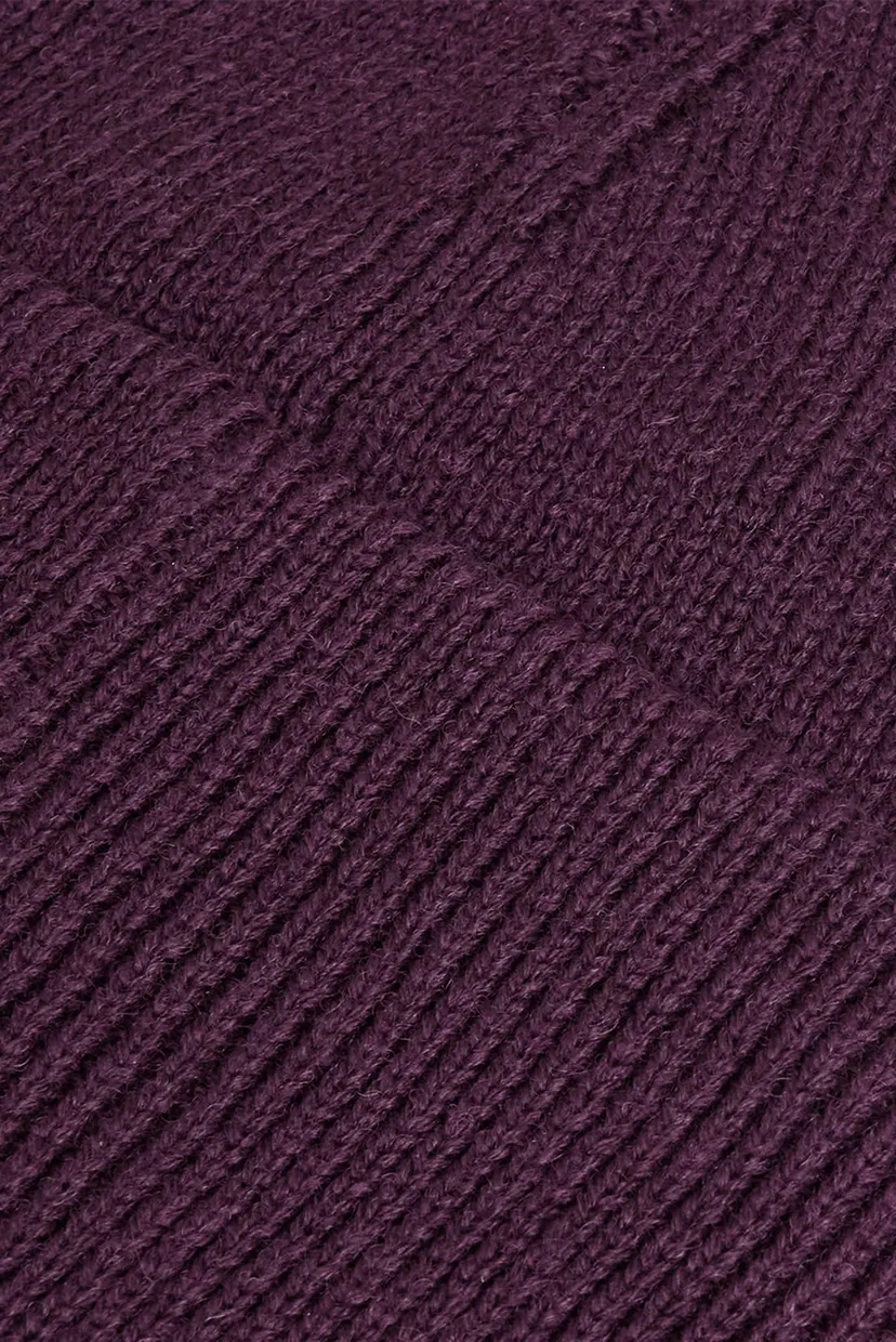 Бордова шапка Y-3 Classic Knitted 5